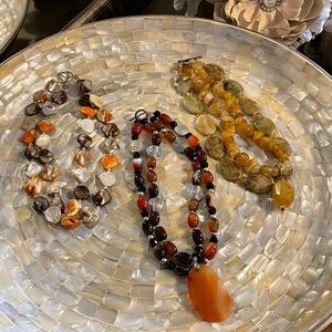 Bundle of 3- Custom made necklaces